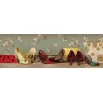 thumbnail image 2 of PI Studio 32x13 Gold Ornate Wood Framed with Double Matting Museum Art Print Titled - Shoe Lineup, 2 of 4