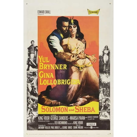 Solomon and Sheba POSTER (27x40) (1959) (Style E)