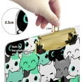 thumbnail image 3 of FMSHPON Cute Cats Clipboard Hardboard Wood Nursing Clip Board and Pull for Standard A4 Letter 13x9 inches, 3 of 7