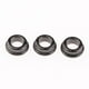thumbnail image 5 of 10x Negro Ceramica Guías de Varilla de Cebo Reparación de Anillos de Ojos Set DYNWAVEMX Anillo de cerámica de guía de caña de pescar, 5 of 8