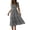 Black#women's casual dresses summer, variant on aohooy Women Boho Maxi Summer Dress Chiffon Puff Sleeve Square Neck Elastic Waist Bohemian Sundress Holiday Beach Dresses 2026 Blue,M