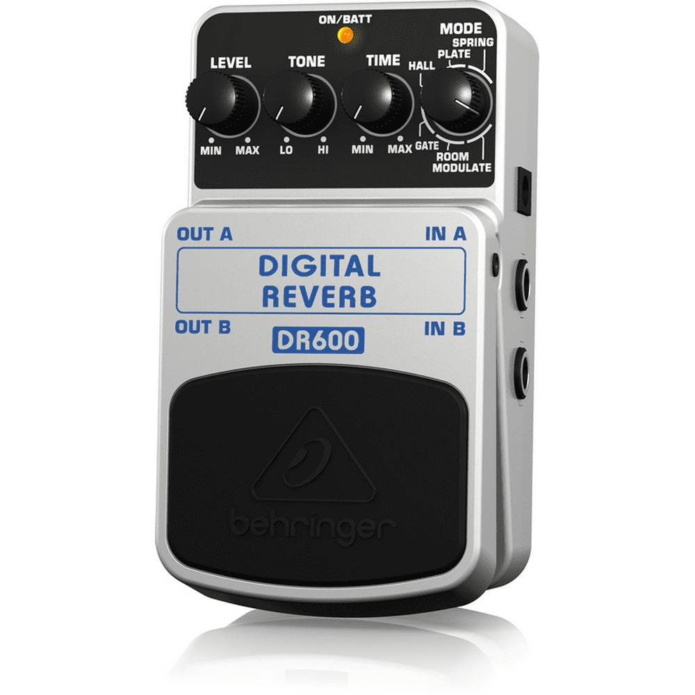 Behringer Digital Reverb DR600 Digital Stereo Reverb Effects Pedal
