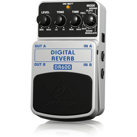 - Behringer Digital Reverb DR600 Digital Stereo Reverb Effects Pedal