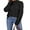 z-Black, variant on Cable Sweaters for Women Ribbed Turtleneck Sweater Chunky Knit Long Sleeve Oversized Knitted Pullover Sweater Alsol Lamesa