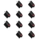 thumbnail image 1 of Eigraketly Pernos de bloqueo de puerta de 2 pulgadas Pestillo de bloqueo Pernos de puerta Pestillo 5 piezas Cerradura de bo-lt de puerta Durable Herramientas y ferretería Negro, 1 of 6