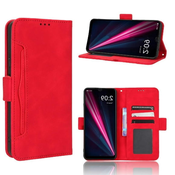 Funda Tipo Billetera GANGXUN para T-Mobile T Phone 5G – Tapa Flip con Tarjetero