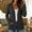 Dark Gray, variant on Nooxsoe Women's Cardigan Cropped Knit Tops Knit Cardigan Waist-length Fit Soft Knit Soft Comfort Cardigan V-neck Work Long Sleeve Sweater Open Front Sweater Womens Sweaters Cardigan Beige S
