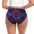 thumbnail image 3 of Womens Underwear - Bohemian Vintage Pattern No Show Seamless Underwear for Women, Stretch Women's Panties, Hipster Soft Comfort Ladies Panties Bikini Underwear Briefs, 3 of 6