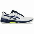 thumbnail image 2 of ASICS Gel Court Hunter 3 Blanc Bleu Extensible - 1071A088-102, 2 of 5