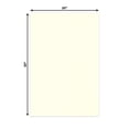 thumbnail image 2 of Cream Linen 20x30 Uncut Art Mat Board - No Opening - 25 Mats, 2 of 7