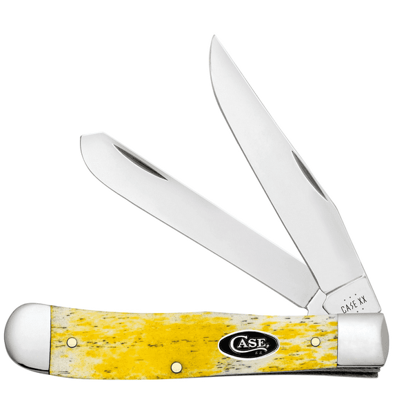 Case XX Knives Trapper Yellow Bone Stainless Steel Pocket Knife