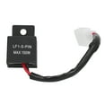 thumbnail image 1 of VGEBY Motorcycle Wire Flasher Relay,Wire Flashing Relay,Wire Flashing Relay ABS Waterproof LED Lights Industrial Equipment For Turn Signal Light 12V, 1 of 8