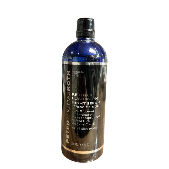 Peter Thomas Roth Retinol Fusion PM Night Serum, 6.7 fl oz, Anti-Aging Retinol Face Serum for Fine Lines & Wrinkles