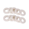 thumbnail image 1 of 10x Kits de mantenimiento de accesorios de almohadillas de fieltro para arandelas de repuesto profesionales Blanco, 1 of 9