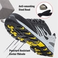 thumbnail image 3 of AUXDIQ Work Shoes Men Women Steel Toe Cap Sneakers Lightweight Industrial Trainers, 3 of 5