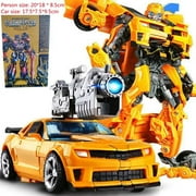 Transformation Toy Robot Figure Movie Classic Autobot Commander Dual Sword Weapon Children's Birthday Gift