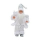 thumbnail image 2 of Adorno navideño coleccionable de Papá Noel de pie para Navidad, decoración navideña de 12'' blanco, 2 of 9