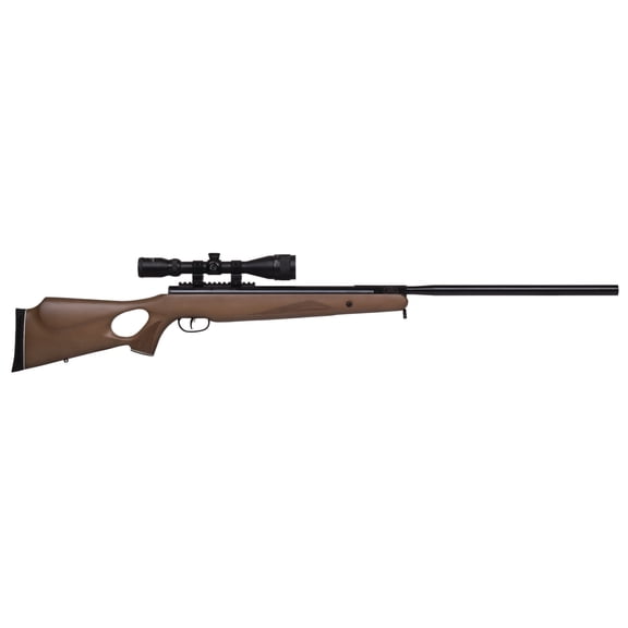 Benjamin Trail XL 1500 Magnum .25 Hardwood Magnum Nitro Piston Break Barrel Air Rifle With Scope, BT725WNP