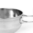 thumbnail image 3 of Stainless Steel Foldable Soup Bowl Hiking Picnic Utensil for Outdoor Camping Small 500ml, 3 of 4
