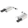 thumbnail image 1 of Borla Exhaust System Kit 11887BC S-Type Axle Back System; T-304 Stainless Steel; With Mufflers; 2-1/2 Inch Pipe Diameter; With Dual Exit; Split Rear Exit, 1 of 4