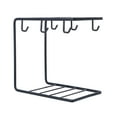 thumbnail image 4 of Mug Holder Cup Stand Coffee Kitchen Tree Black Storage Rack Iron Display Holders Mugs 6 Hook Cupboards Countertop Tea, 4 of 8