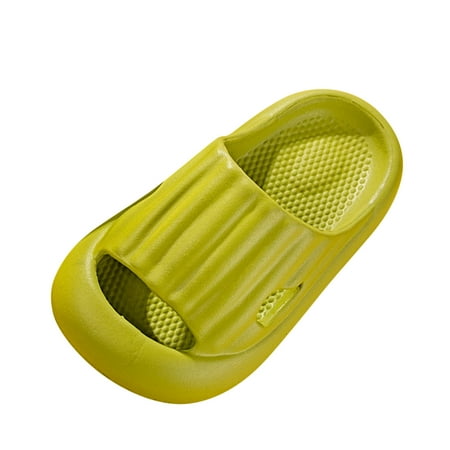 

Toddler Babys Boys Girls Shoes Slides Slippers Shower Bathroom Slipper Eva Thick Sole Sandals Shoes for Boys Girls Size 6-7T