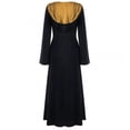 thumbnail image 5 of Vestido Medieval de Halloween para Mujer, capa Vintage con capucha, traje de Cosplay Retro, bruja de vampiro aterradora, Disfraz de Carnaval, 5 of 5