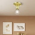 thumbnail image 7 of Livex Lighting - Lansdale - 1 Light Flush Mount In Transitional Style-3.38, 7 of 7