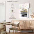 thumbnail image 4 of Elephant Stock Dream Upon A Page Wall Art - Vertical Multi Panel Canvas - Living Room Wall Decor - Decor Elements Multi Panel - Beige And White Decor By Ashvin Harrison - 14" x 23", 4 of 4