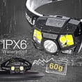 thumbnail image 4 of Headlamps, 300 Lumens Led Rechargeable Usb Powerful Head Torch, 5 Lighting Modes, Wate, 4 of 5