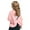 Pink, variant on Diufon Kid Girls Open Back Tops Long Sleeve Backless Crewneck Pullover Blouse Casual Gym Yoga Athletic Shirts