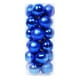 thumbnail image 1 of Gibobby Adornos navideños Árbol Adornos para árboles 24PC Decoraciones navideñas Bolas Navidad Decoración para el(Blue), 1 of 4
