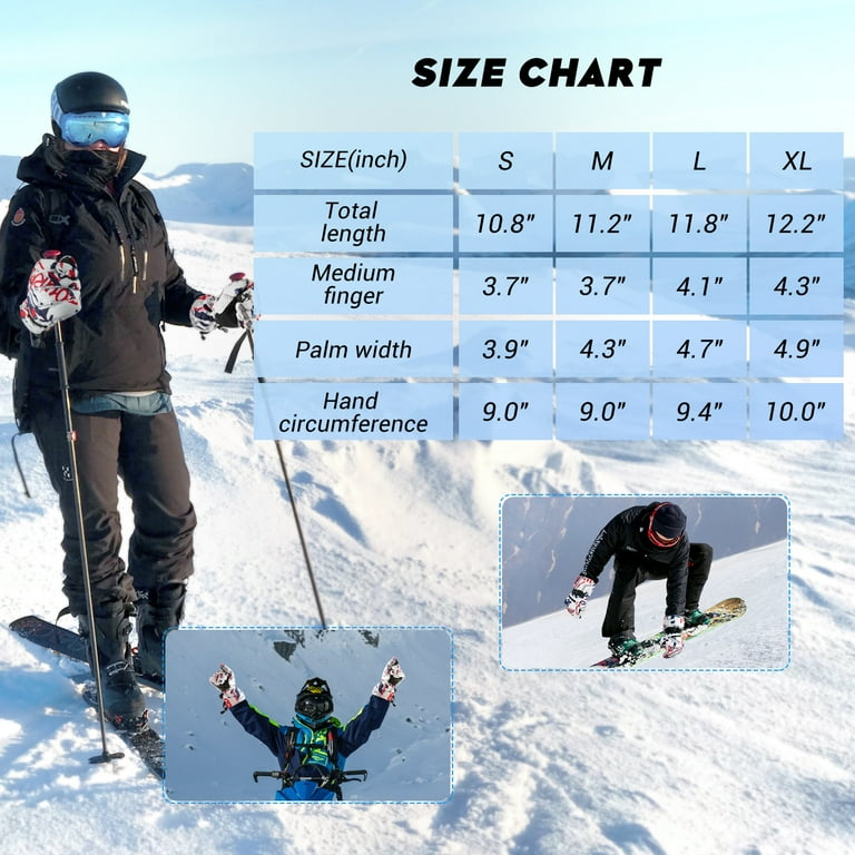 Winter 2024 snowboard gloves