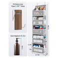 thumbnail image 4 of Organizador de puerta colgante PENGJJMXG 5 estantes gris, 4 of 5