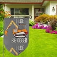 thumbnail image 6 of Sigee I Like Big Digger Printed Flag12.5 * 18in Outdoor Yard Flags For Garden Decor, 6 of 9