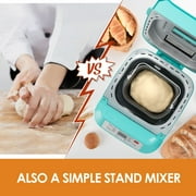 Kitchen in the Box 2lb Bread Maker with Auto Fruit Nut Dispenser, 12-in-1 Gluten-Free Bread Machine, 13H Delay Timer, Nonstick Pan, Keep Warm, Blue
