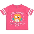 thumbnail image 3 of Inktastic Hoo's Ready for Preschool I Am with Cute Owl Boys or Girls Toddler T-Shirt, 3 of 5