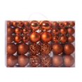 thumbnail image 2 of Felcia Orange Plastic Ball Ornaments, 100 Count, 2 of 2