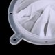 thumbnail image 3 of Uxcell 6.1" O.D. 300 Mesh Food Filter Strainer Kitchen Mesh Filters Strainers Fine Mesh Sieve White 4 Pack, 3 of 6