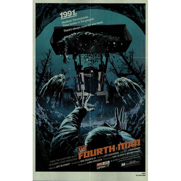 Fourth Man, The #4 VF ; AWA Comic Book