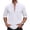 White, variant on IAJDKMEK Men's Long Sleeve Henley Shirts - Retro Lace-Up Pullover Tee for Men with V-Neck and Breathable Linen Blend for Renaissance Costume Wear,Army Green L