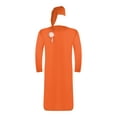 thumbnail image 4 of Alvivi Mens Pajama Sets Party Dress-up Nightgown Arabian Robe Long Sleeve Sleeping Nightshirt with Hat Orange M, 4 of 6