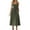 Army Green, variant on JIUKE Women's Maxi Dresses Casual Spaghetti Strap Smocked Summer Beach Sundress Swing a Line Long Flowy Dress S-XXL
