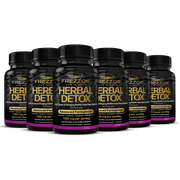 FREZZOR Milk Thistle Herbal Detox Capsule for Liver and Kidney Health, 540 Count, 6 Bottles