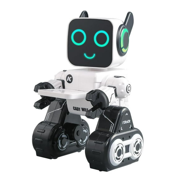 HILABEE Smart Programmable Control Robot Kids Toys for Children, East to Play White