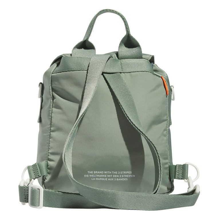 adidas Originals Micro 3.0 Mini Backpack, Silver Green/Semi Impact Orange,  One Size - Walmart.com