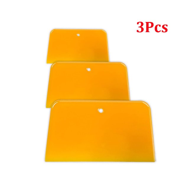 Esparcidores de relleno corporal automotriz, raspador de plástico para aplicar rellenos, masillas, esmaltes, pintura de calafateo, 3/4/5/6 pulgadas