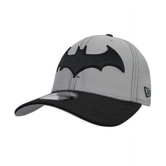 Batman hatbatharmlined3930-s-m Hush Symbol Armor 39Thirty Fitted Hat - Lined Flex Fit - Small & Medium