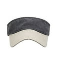 thumbnail image 3 of VONCOS Womens Corduroy Visor Hat Black, Soft Textured Wide Brim Sun Visor for Running Golf Outdoor, One Size Stretch Polyester,Size Free Size, 3 of 4