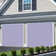 thumbnail image 3 of Pure Lavender Garage Door Cover Banner 7 x 8 FT, Simple Solid Color Garage Door Curtains Backdrop with Grommets for Indoor Outdoor Wall Party Porch Yard Decorations Background, 3 of 9